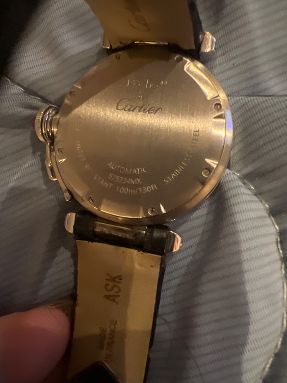 カルティエ パシャ （高級時計）の商品画像 - 査定依頼日：2025年9月1日 - 最高査定価格：300,000円