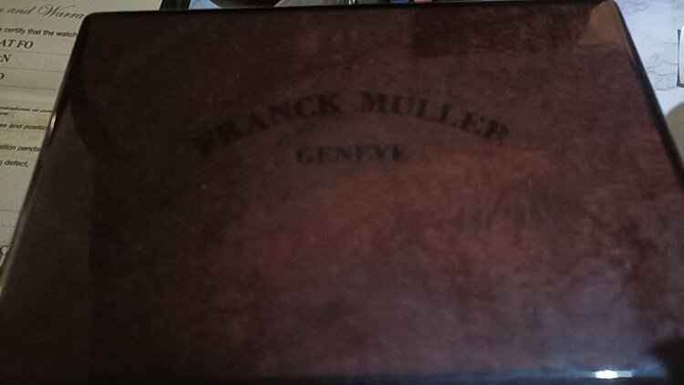フランクミュラー（高級時計）の商品画像 - 査定依頼日：2025年12月25日 - 最高査定価格：500,000円
