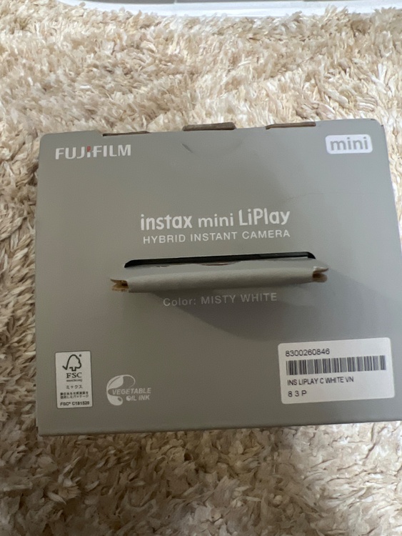 チェキinstax mini LiPlay（カメラ）の商品画像 - 査定依頼日：2026年2月28日 - 最高査定価格：10,000円