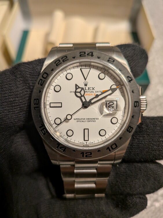 エクスプローラーⅡ（高級時計）の商品画像 - 査定依頼日：2026年2月7日 - 最高査定価格：1,800,000円