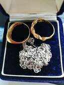 金の指輪２つとプラチナネックレス（金・貴金属）の商品画像 - 査定依頼日：2024年11月28日 - 最高査定価格：140,000円