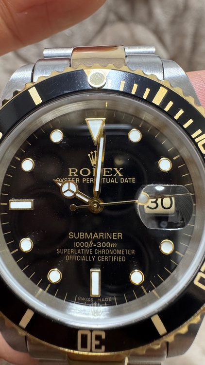 ロレックス サブマリーナー 1661（高級時計）の商品画像 - 査定依頼日：2026年1月6日 - 最高査定価格：1,300,000円