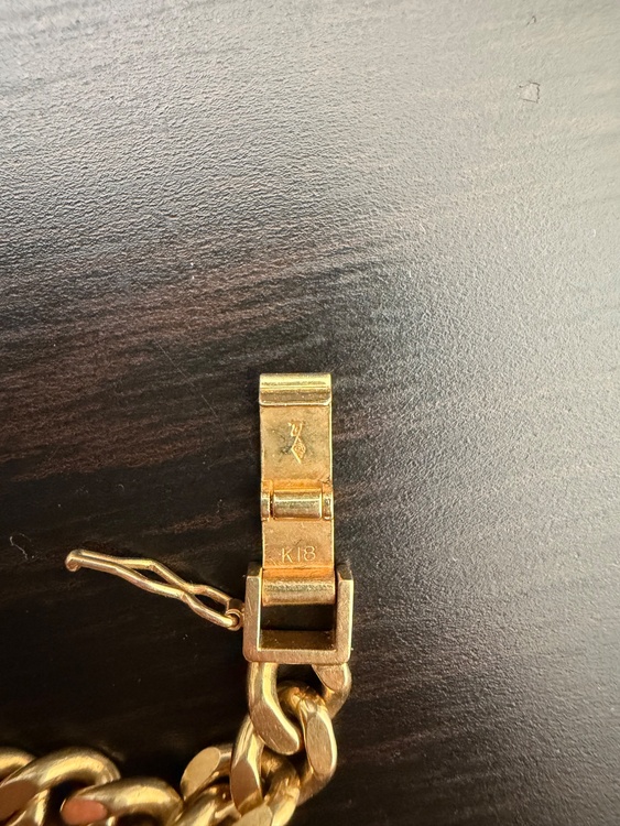 K18 喜平ブレスレット 30.1g 造幣局刻印（金・貴金属）の商品画像 - 査定依頼日：2026年5月29日 - 最高査定価格：575,000円