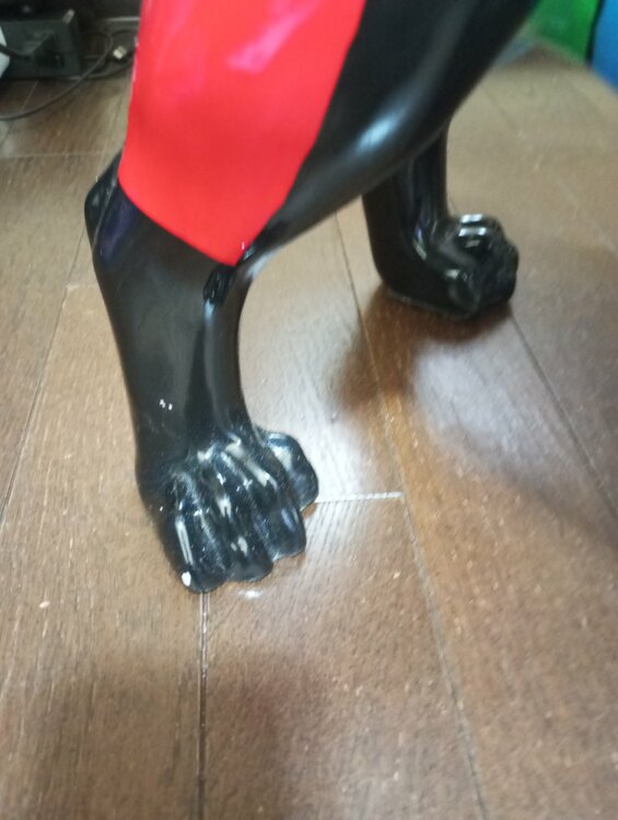 ヨーロピアンデコ　カラーブルドッグ犬飾り60CM（美術品・骨董品）の商品画像 - 査定依頼日：2026年6月25日 - 最高査定価格：2,000円