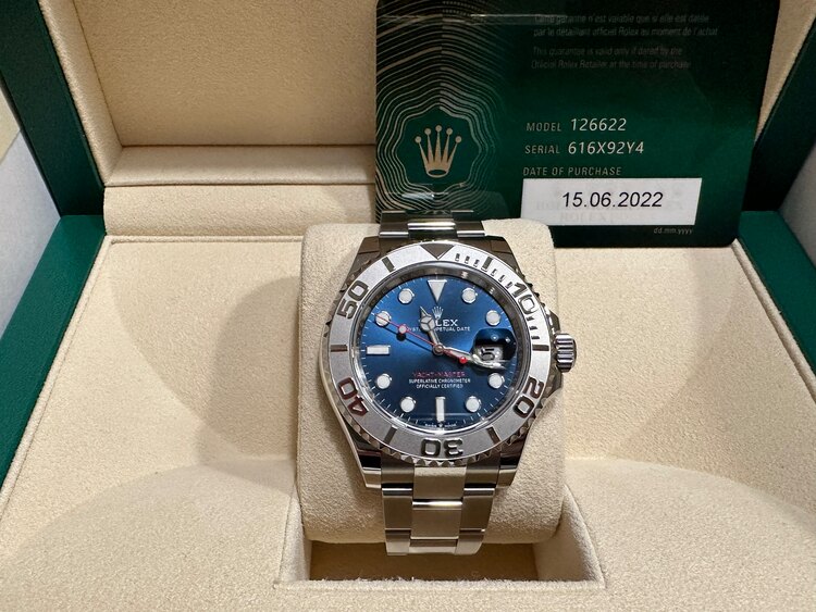 ロレックス ヨットマスター 12662（高級時計）の商品画像 - 査定依頼日：2024年12月26日 - 最高査定価格：1,850,000円