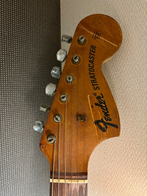 1969年製ストラトキャスター トレモロ無し　シリアルナンバー598521（ピアノ・楽器・PA機材）の商品画像 - 査定依頼日：2026年4月13日 - 最高査定価格：460,000円