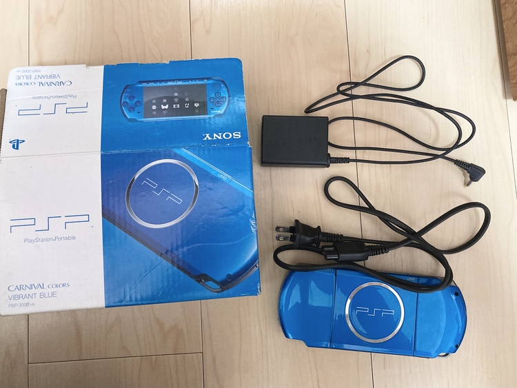 PSP本体 バイブラント・ブルー(PSP-3000VB)（ゲーム機本体・ゲームソフト）の商品画像 - 査定依頼日：2021年11月27日 - 最高査定価格：2,000円