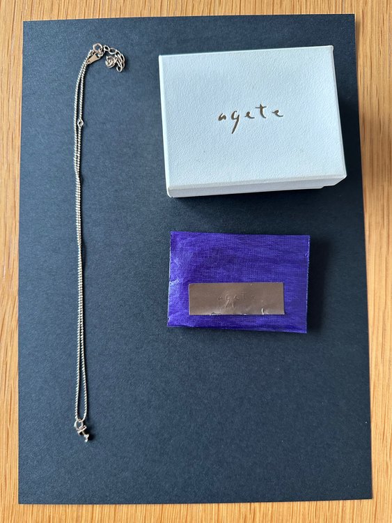 agete アガット　イニシャルネックレス（金・貴金属）の商品画像 - 査定依頼日：2023年9月7日 - 最高査定価格：10,000円