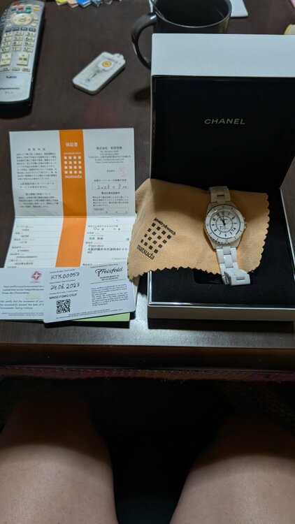 シャネル J12 h5700（高級時計）の商品画像 - 査定依頼日：2025年12月14日 - 最高査定価格：630,000円