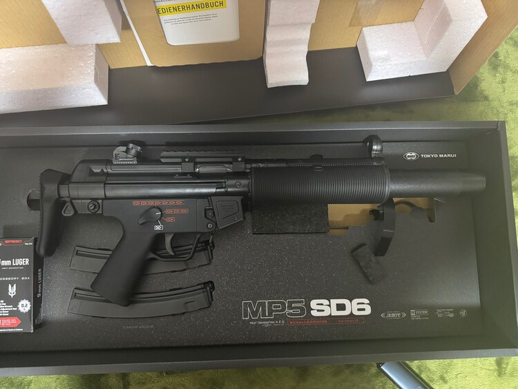 東京マルイ　MP5SD6（エアガン・ミリタリー用品）の商品画像 - 査定依頼日：2025年2月23日 - 最高査定価格：40,000円