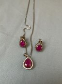 ネックレス ピアス（宝石）の商品画像 - 査定依頼日：2024年5月3日 - 最高査定価格：3,000円