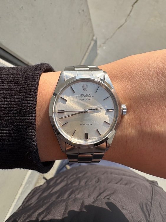 ロレックス エアキング Ref.550（高級時計）の商品画像 - 査定依頼日：2026年1月16日 - 最高査定価格：650,000円