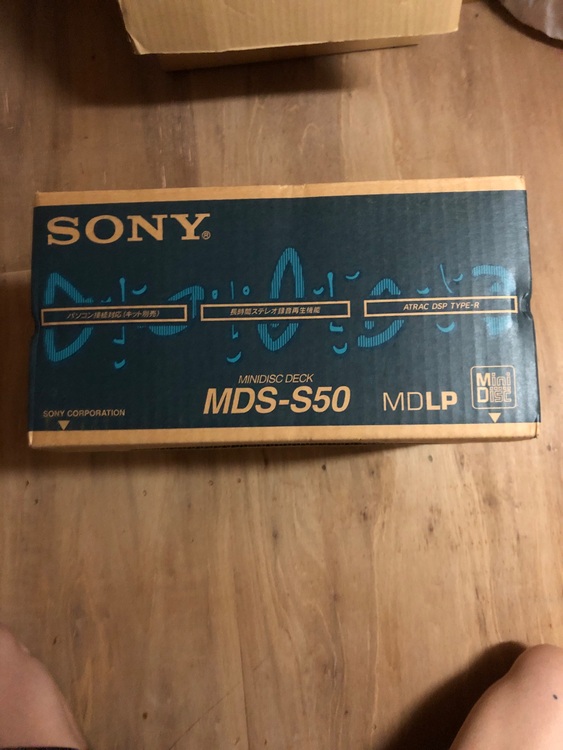 SONY MINIDISK DECK MDSｰS50（オーディオ・スピーカー）の商品画像 - 査定依頼日：2025年8月10日 - 最高査定価格：24,000円
