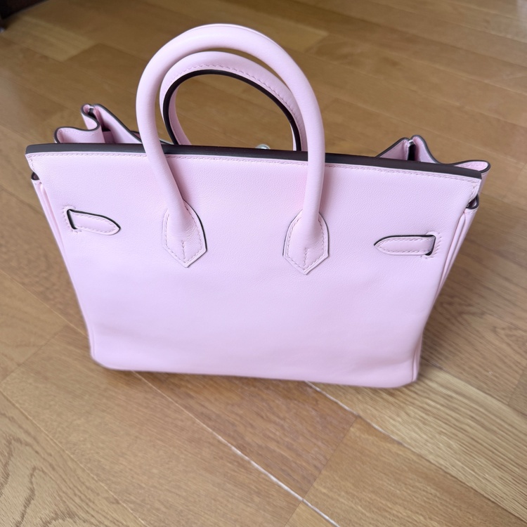 HERMÈS バーキン25 ローズサクラ（3Q） シルバー金具（ブランドバッグ）の商品画像 - 査定依頼日：2026年9月21日 - 最高査定価格：2,500,000円