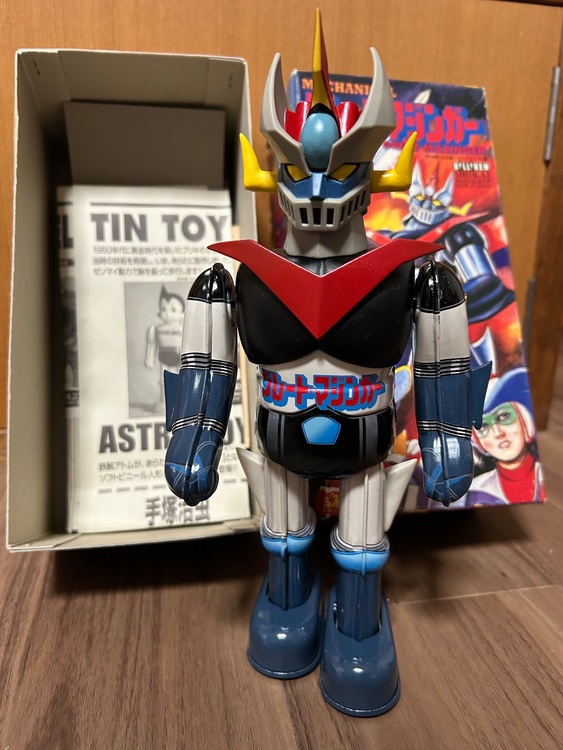 グレートマジンガーのゼンマイで可動するブリキの玩具。（その他のおもちゃ）の商品画像 - 査定依頼日：2025年11月12日 - 最高査定価格：60,000円