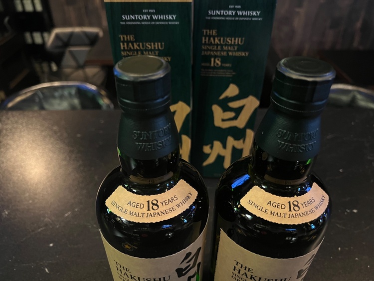 白州18年（お酒）の商品画像 - 査定依頼日：2026年8月5日 - 最高査定価格：140,000円