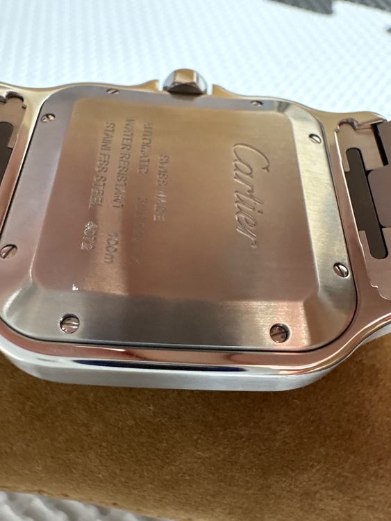 カルティエ サントス CRWSSA003（高級時計）の商品画像 - 査定依頼日：2025年8月13日 - 最高査定価格：920,000円