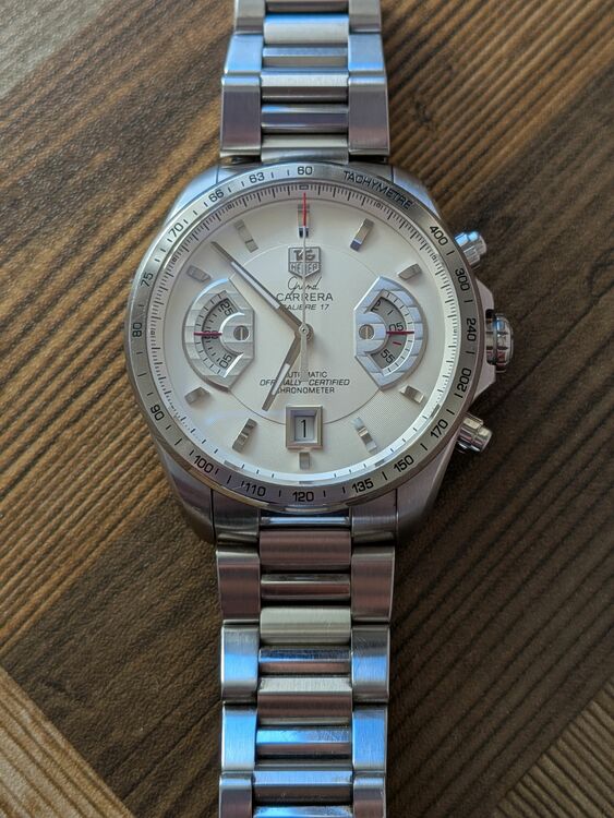 タグホイヤー その他 グランドカレラ　キャリバー17（高級時計）の商品画像 - 査定依頼日：2025年10月13日 - 最高査定価格：250,000円