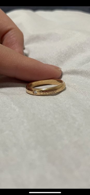 ドゥ カルティエ ウェディング リング（金・貴金属）の商品画像 - 査定依頼日：2022年11月27日 - 最高査定価格：30,000円