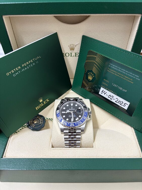 GMT Master II（高級時計）の商品画像 - 査定依頼日：2026年3月2日 - 最高査定価格：3,120,000円