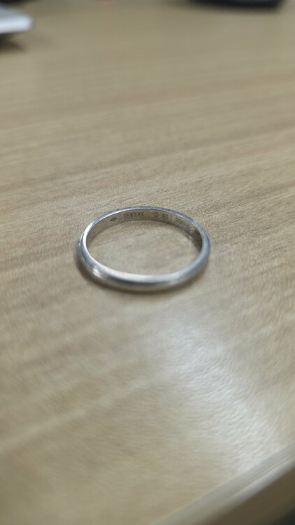 ブランド：Cartier アイテム：PT950 ダムール リング 幅1.8㎜モデ（金・貴金属）の商品画像 - 査定依頼日：2025年12月24日 - 最高査定価格：35,000円