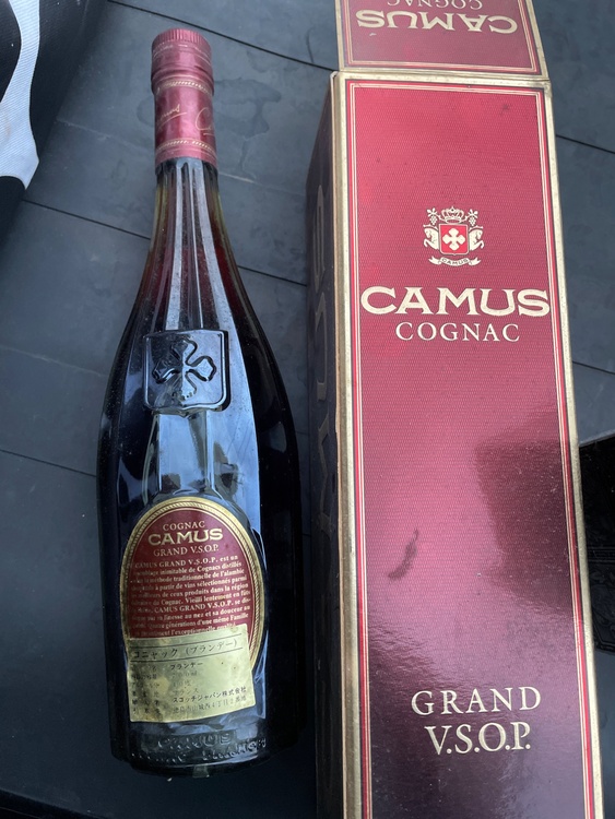 ブランデー カミュ （お酒）の商品画像 - 査定依頼日：2026年2月5日 - 最高査定価格：1,500円