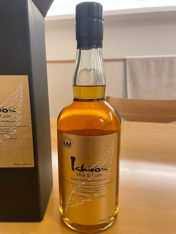 イチローズモルト & グレーン JAL EXCLUSIVE（お酒）の商品画像 - 査定依頼日：2025年9月13日 - 最高査定価格：21,000円
