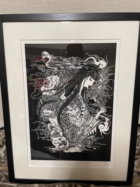 百鬼夜行(天野弓彦)（美術品・骨董品）の商品画像 - 査定依頼日：2026年6月24日 - 最高査定価格：10,000円