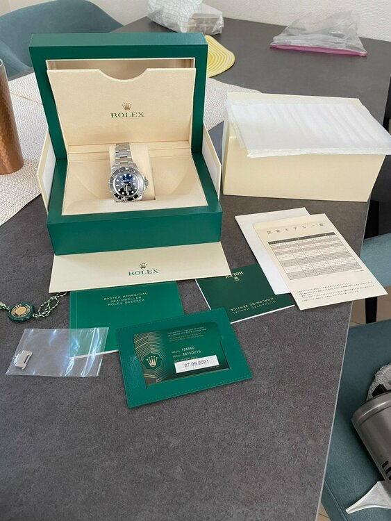 ロレックス シードゥエラー 12660（高級時計）の商品画像 - 査定依頼日：2026年1月10日 - 最高査定価格：2,080,000円