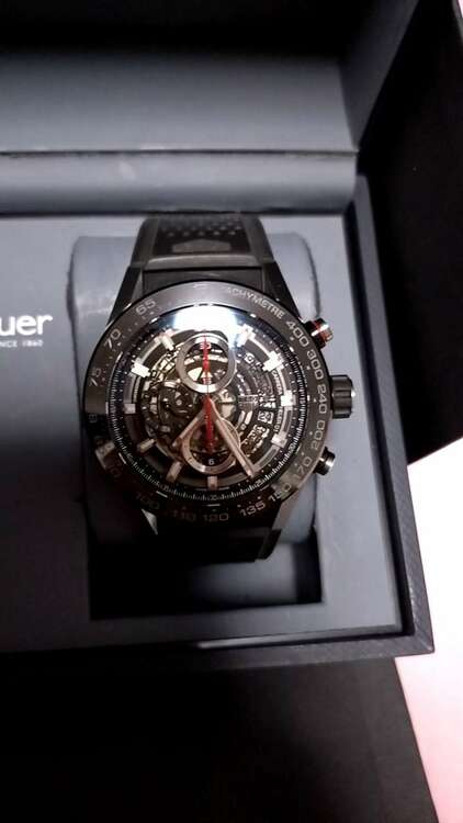 タグホイヤー カレラ （高級時計）の商品画像 - 査定依頼日：2025年5月9日 - 最高査定価格：310,000円