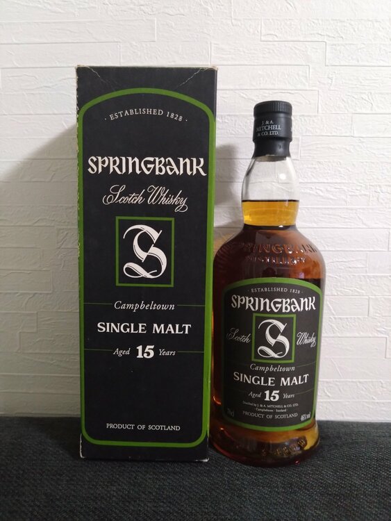 スプリングバンク15年（お酒）の商品画像 - 査定依頼日：2026年2月17日 - 最高査定価格：51,000円