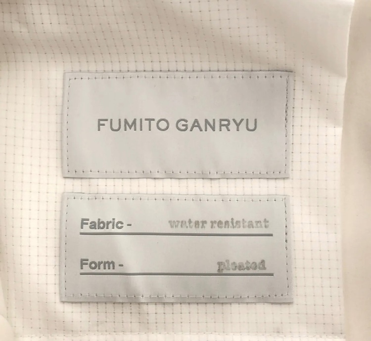 FUMITO GANRYUネオプレンパンツ（古着・ファッション）の商品画像 - 査定依頼日：2026年1月23日 - 最高査定価格：100,000円