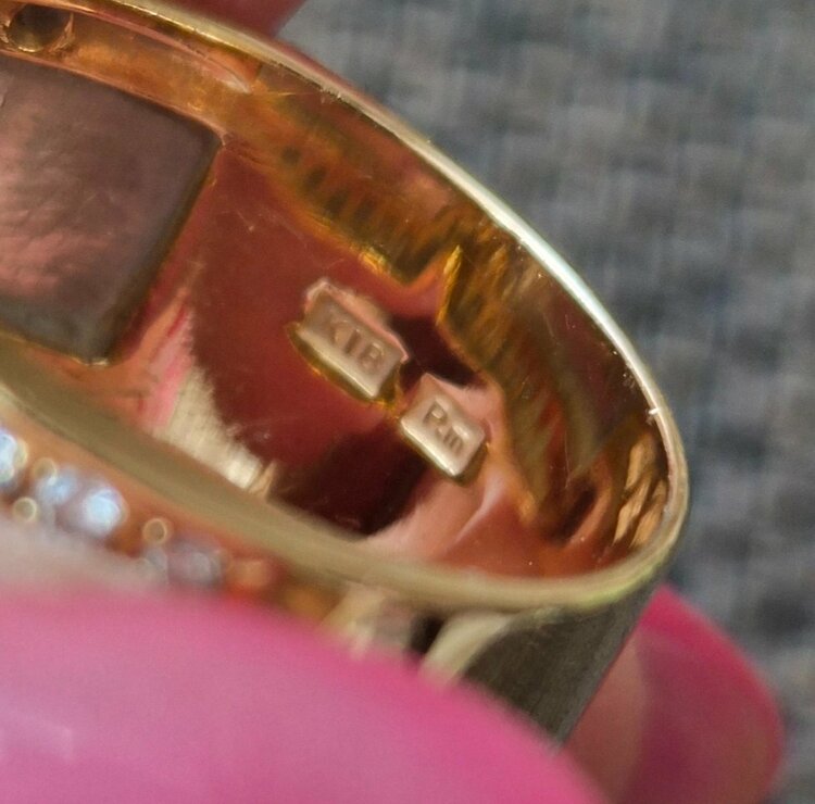 18金 プラチナリング（金・貴金属）の商品画像 - 査定依頼日：2026年4月11日 - 最高査定価格：400,000円