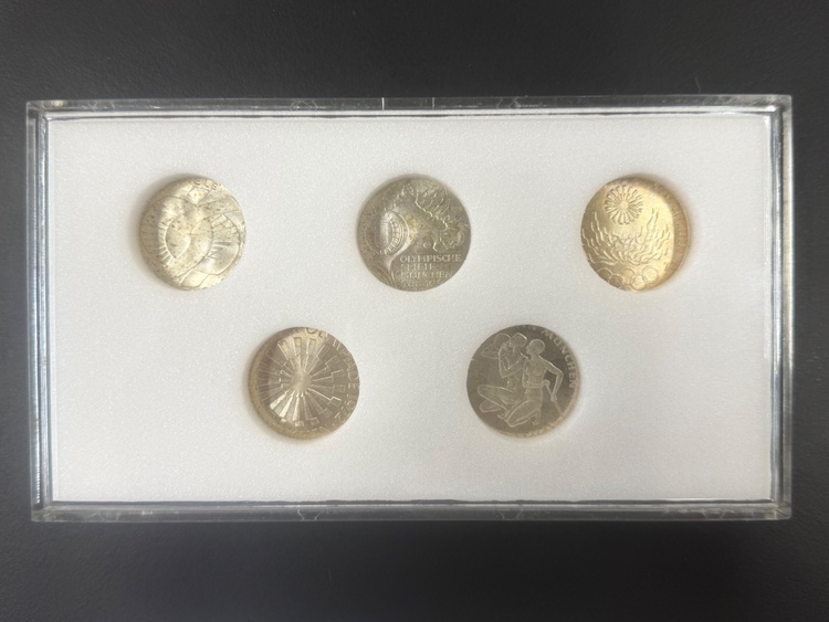 1972ミュンヘンオリンピック10マルク5セット（金・貴金属）の商品画像 - 査定依頼日：2026年5月16日 - 最高査定価格：17,000円