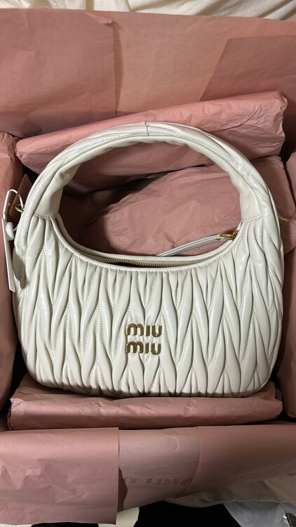 ミュウミュウ  （ブランドバッグ）の商品画像 - 査定依頼日：2025年4月18日 - 最高査定価格：210,000円