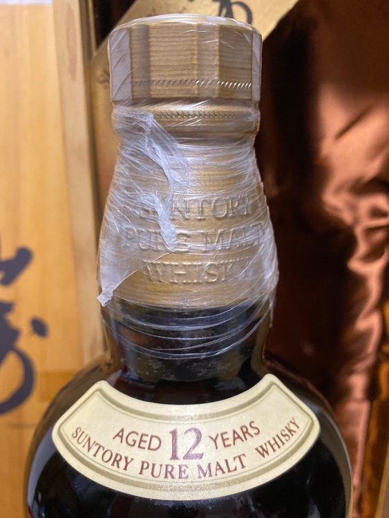 サントリーピュアモルトウイスキー山崎12年　750ml 43%（お酒）の商品画像 - 査定依頼日：2025年8月19日 - 最高査定価格：26,500円