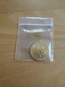 メイプルリーフ金貨1/2オンス（金・貴金属）の商品画像 - 査定依頼日：2025年10月25日 - 最高査定価格：337,000円