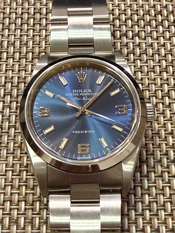 ロレックス エアキング 14000（高級時計）の商品画像 - 査定依頼日：2025年11月28日 - 最高査定価格：730,000円