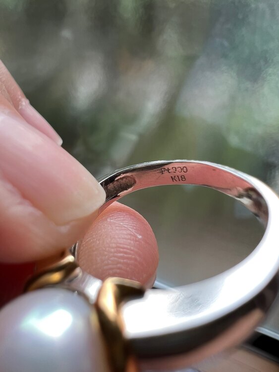 パール指輪（宝石）の商品画像 - 査定依頼日：2023年11月21日 - 最高査定価格：33,000円