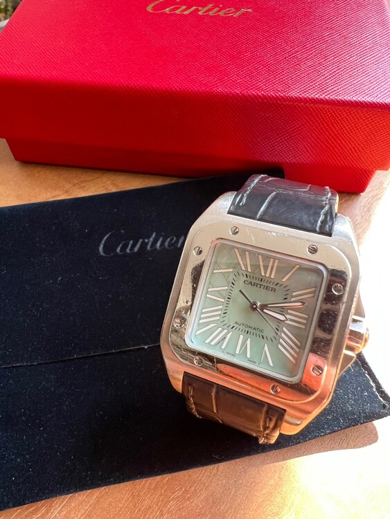 カルティエ サントス （高級時計）の商品画像 - 査定依頼日：2025年3月9日 - 最高査定価格：480,000円