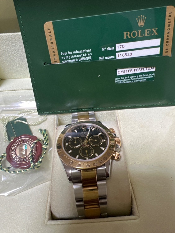 ロレックス デイトナ 11652（高級時計）の商品画像 - 査定依頼日：2026年3月16日 - 最高査定価格：3,050,000円