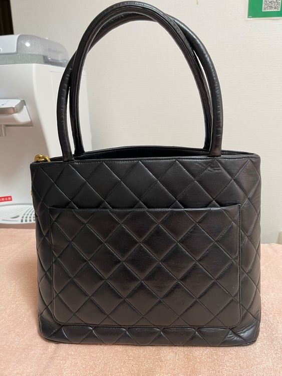 復刻トート　ラムスキン　黒（ブランドバッグ）の商品画像 - 査定依頼日：2025年7月28日 - 最高査定価格：90,000円