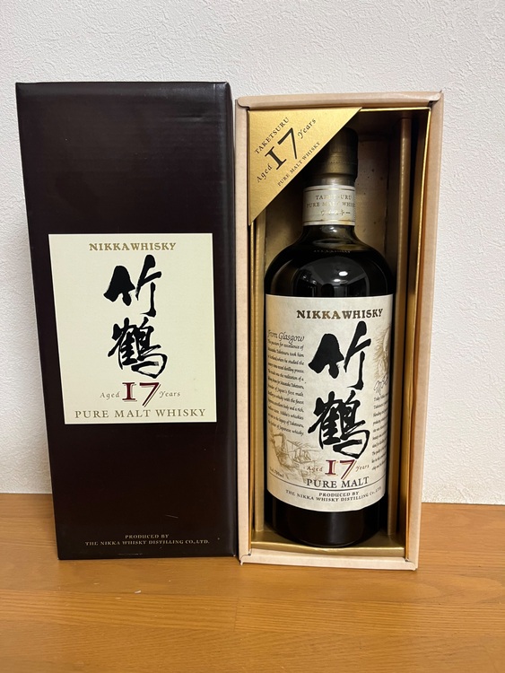 竹鶴（お酒）の商品画像 - 査定依頼日：2025年6月27日 - 最高査定価格：30,100円
