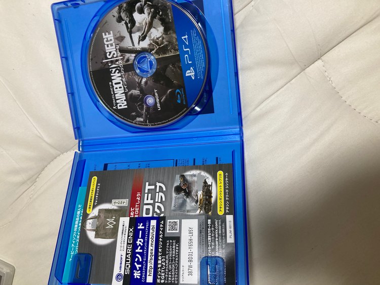 ps4 レインボーシックスシージ（ゲーム機本体・ゲームソフト）の商品画像 - 査定依頼日：2023年6月17日