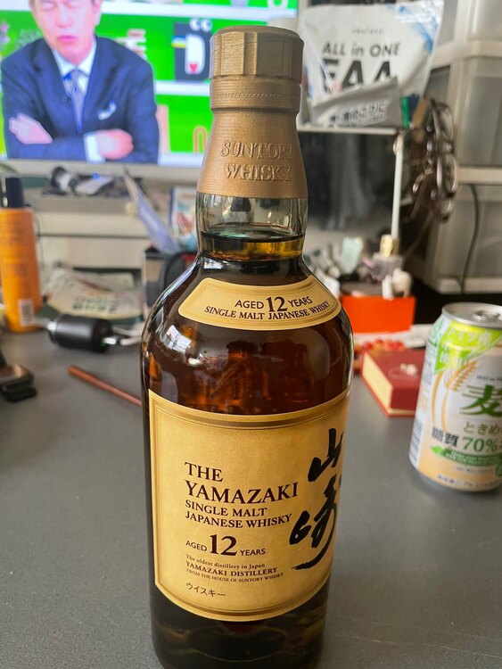 山崎12年（お酒）の商品画像 - 査定依頼日：2025年1月28日 - 最高査定価格：17,000円