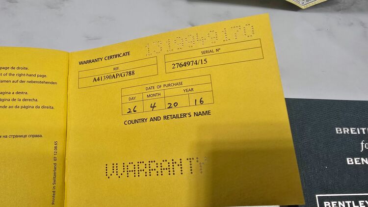 ベントレー バーナート42 ダイヤモンド リミテッド（高級時計）の商品画像 - 査定依頼日：2025年10月1日 - 最高査定価格：1,400,000円