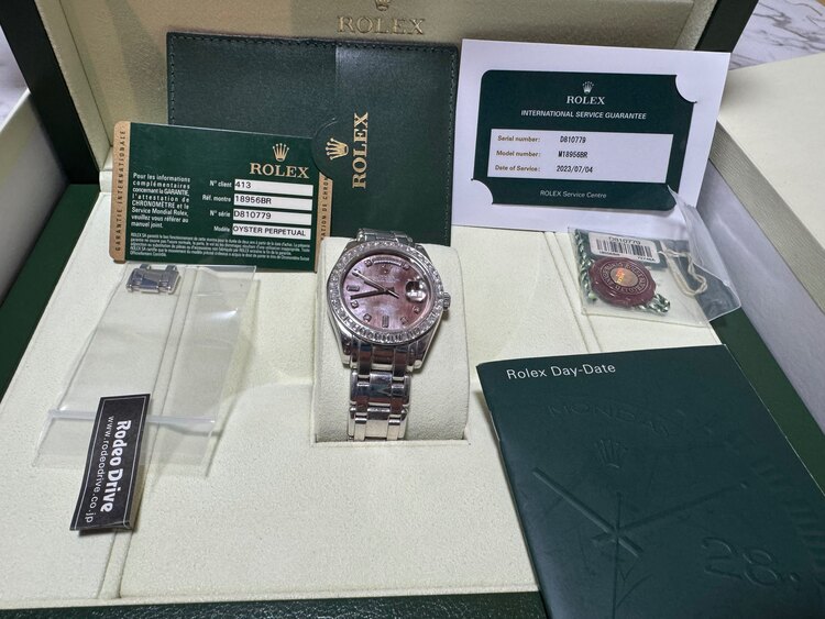 ロレックス デイデイト 18956bq（高級時計）の商品画像 - 査定依頼日：2025年3月26日 - 最高査定価格：6,000,000円