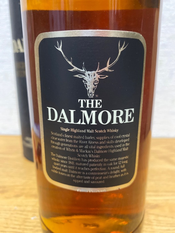 ダルモア 12年　750ml43%（お酒）の商品画像 - 査定依頼日：2025年9月22日 - 最高査定価格：18,000円