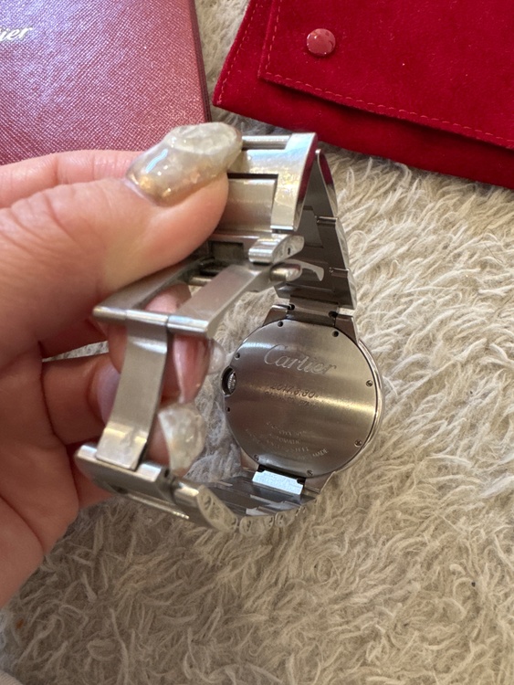 カルティエ バロンブルー W69012Z4（高級時計）の商品画像 - 査定依頼日：2026年1月26日 - 最高査定価格：450,000円