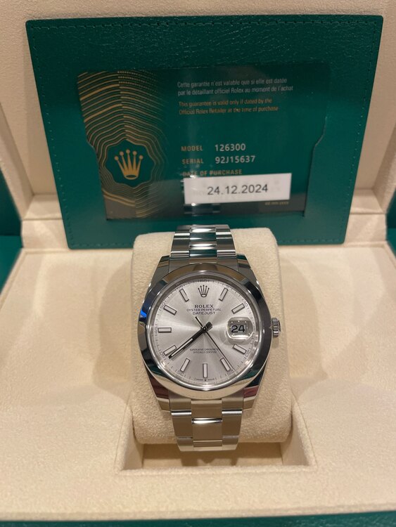 ロレックス デイトジャスト 12630（高級時計）の商品画像 - 査定依頼日：2024年12月24日 - 最高査定価格：1,400,000円